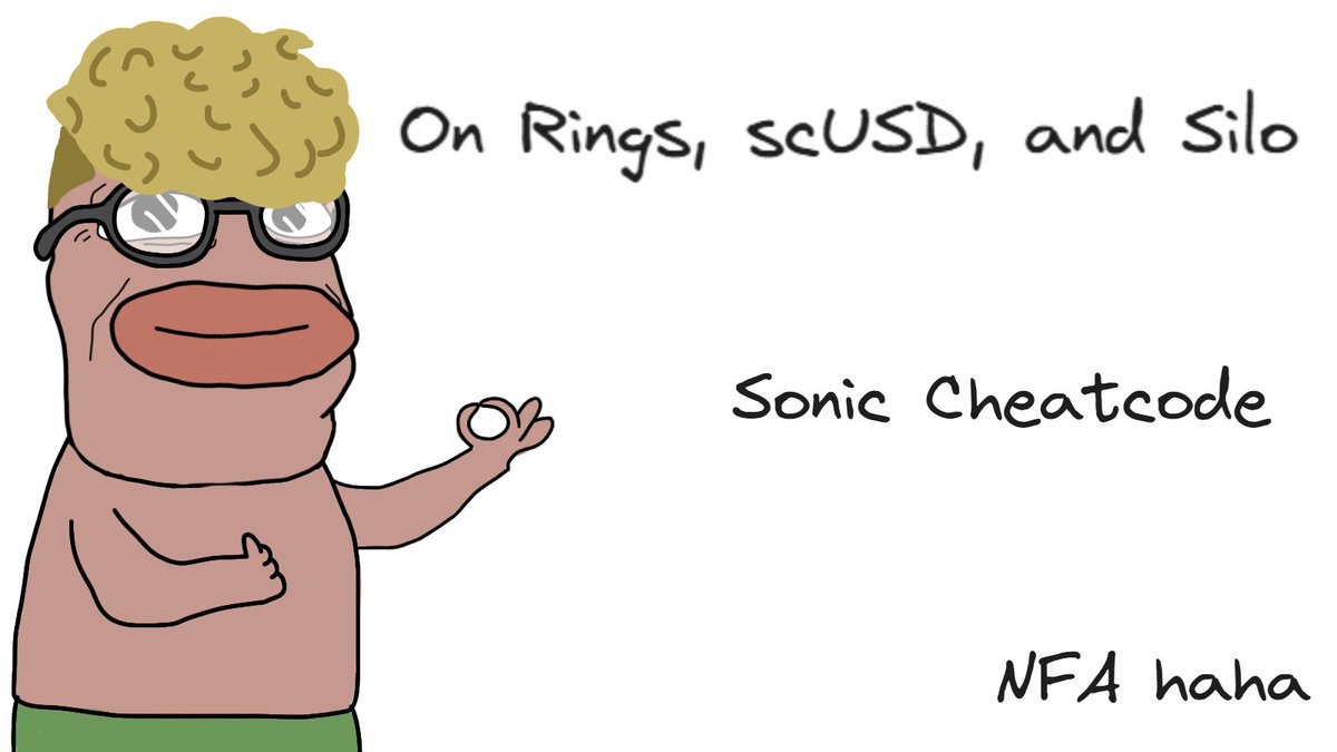 1 stablecoin.
1 ecosystem on its back.

Intern, of course, is talking about <a href="/Rings_Protocol/">Rings become @Trevee_xyz</a> - perhaps the 𝑠𝑖𝑛𝑔𝑙𝑒 biggest growth driver for the Sonic ecosystem.

Read how this lil' stablecoin is the rocket fuel for Silo Sonic enjoyooors and what to look forward to.
👇