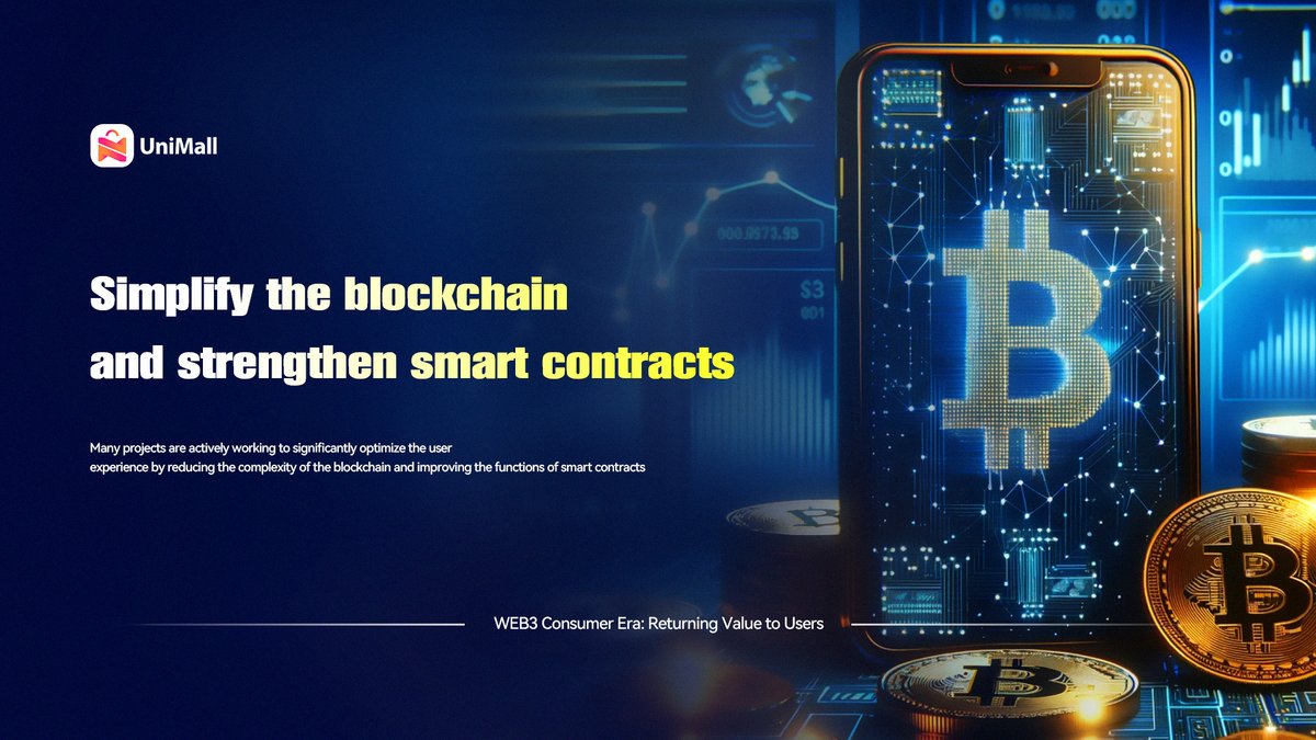 Many projects are actively working to significantly optimize the user experience by reducing the complexity of the blockchain and improving the functions of smart contracts.