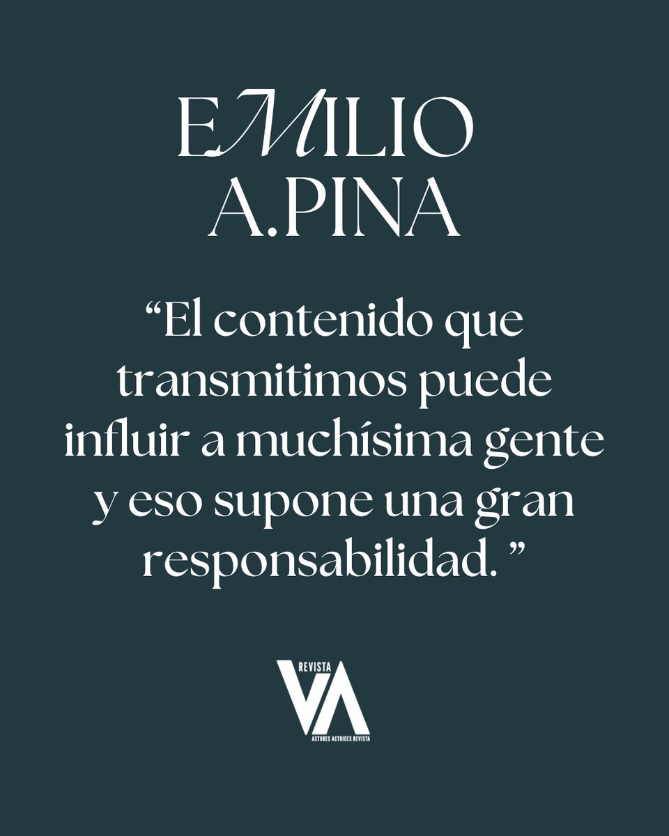Hablar con <a href="/emilioapina/">Emilio A. Pina</a> es sumergirse en las entrañas de la ficción televisiva española. Su pasión por contar historias innovadoras y su habilidad para navegar entre audiencias y nuevas plataformas lo convierten en una figura clave del sector.

Ver actoresactricesrevista.com/entrevista-pro…