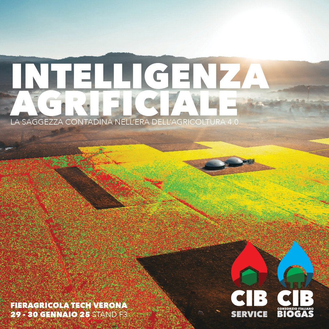 consorziobiogas's tweet photo. 🆕 Il CIB partecipa alla nuova edizione di #FieragricolaTech, il 29 e 30 gennaio 2025, a Verona! 

Scopri come le agroenergie e l'innovazione possono trasformare l'#agricoltura. Vi aspettiamo! 🌱 https://t.co/CMK6ya5Lyv