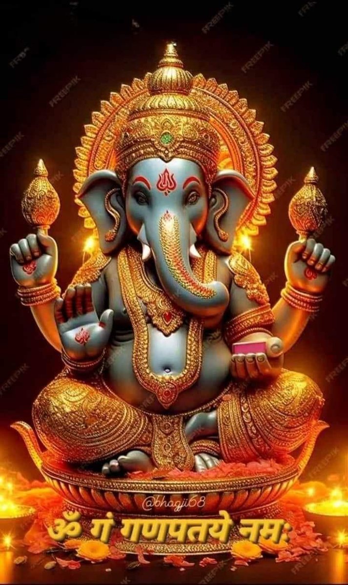 Jai shree Ganesh
Jai shree ganpati bappa morya
Good evening