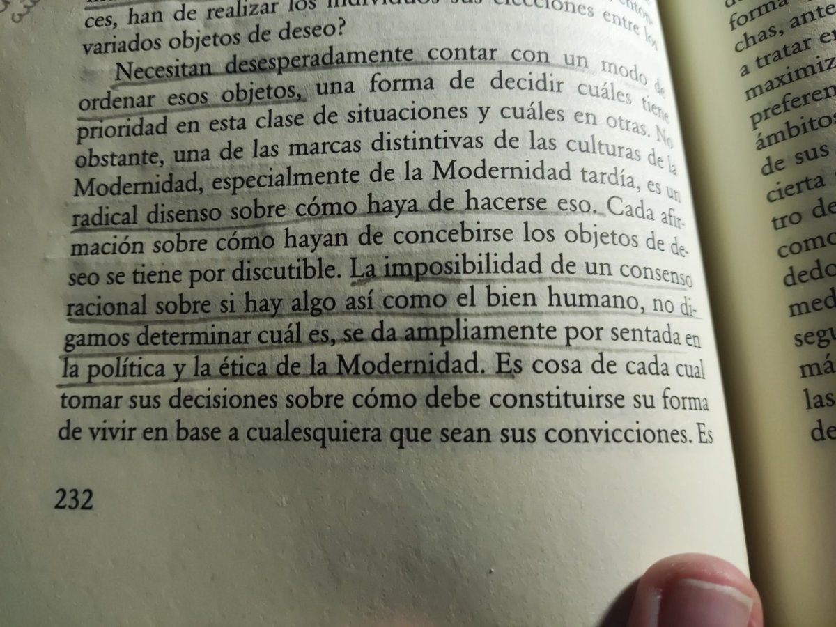 profecapriles's tweet photo. @davidcerdag Que curioso esto. Va con lo que mencionas en el vídeo. La incapacidad de reconocer el bien objetivo y acordar de qué es lo mejor. "La imposibilidad..." https://t.co/komHf4tuVo