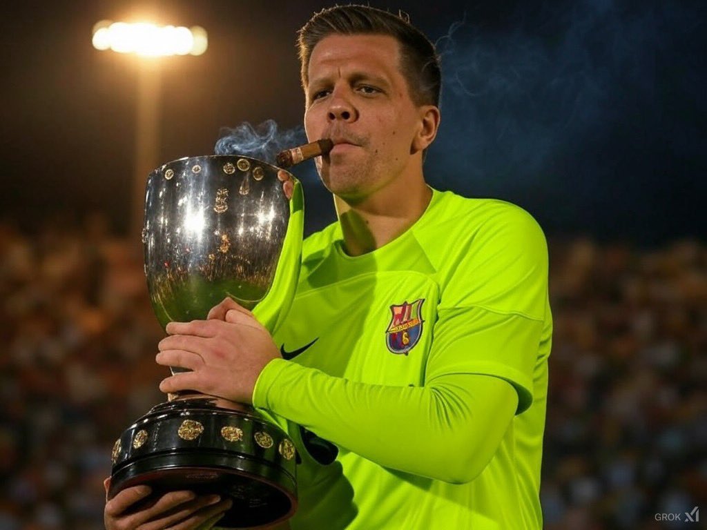 Szczesny retired, came back and won a trophy in Saudi Arabia before Cristiano Ronaldo.