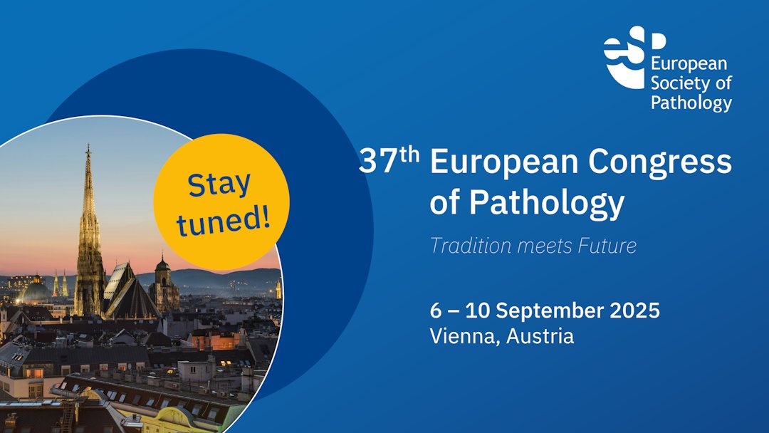 🎇
Fresh news: registrations, abstract submissions and bursary applications are now open for #ESPCongress Vienna!
Discover more via our brand new website: espcongress.org

The 37th European Congress of Pathology will be offered as a hybrid event!
#PathTwitter #MedTwitter