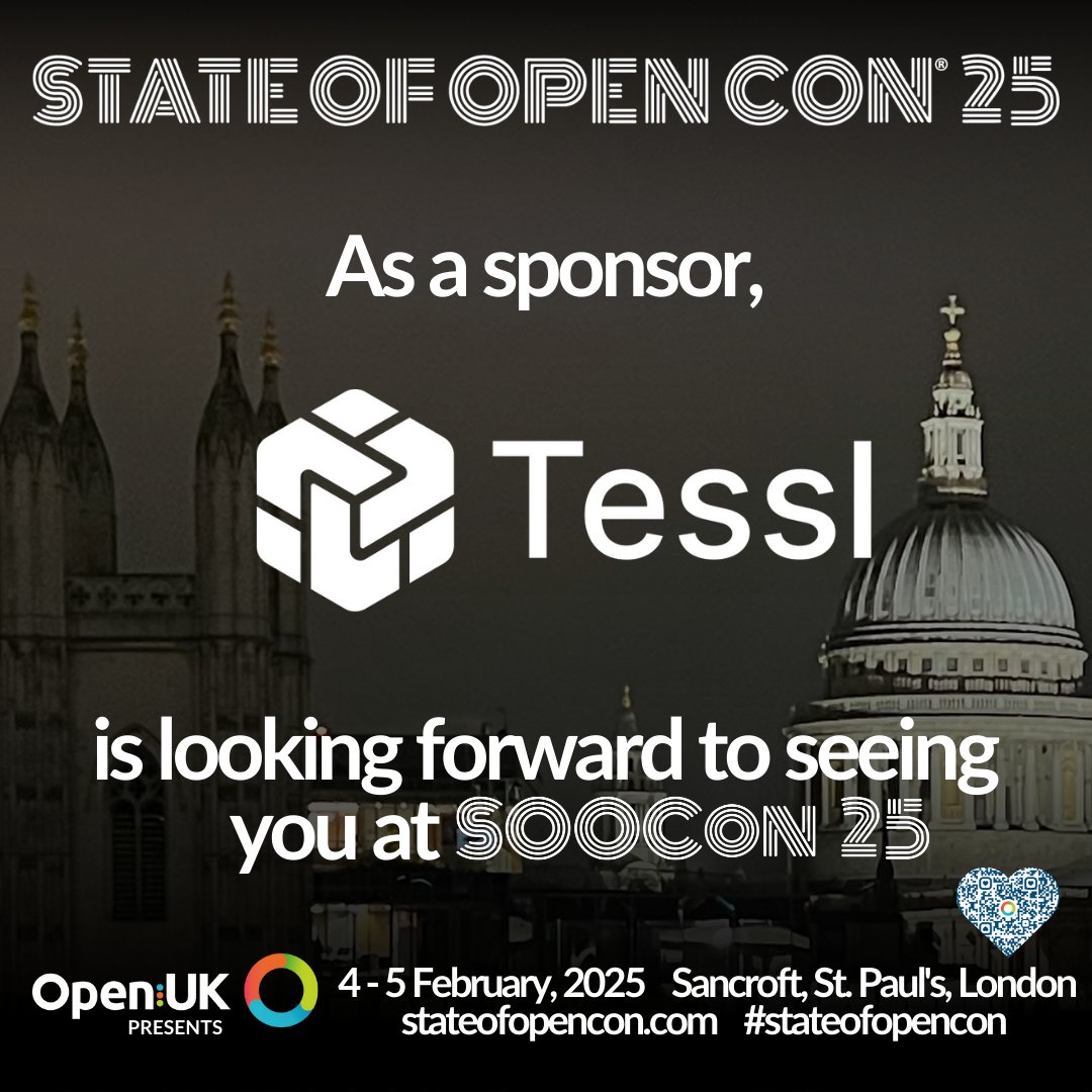 tessl_io's tweet image. 🚀 We’re sponsoring State of Open Con 25 and can’t wait to see you there! 🙌 Come chat with us about all things AI Native Development and how it’s shaping the future. Let’s connect! 🤖💡 #StateOfOpenCon25 @openuk_uk
stateofopencon.com