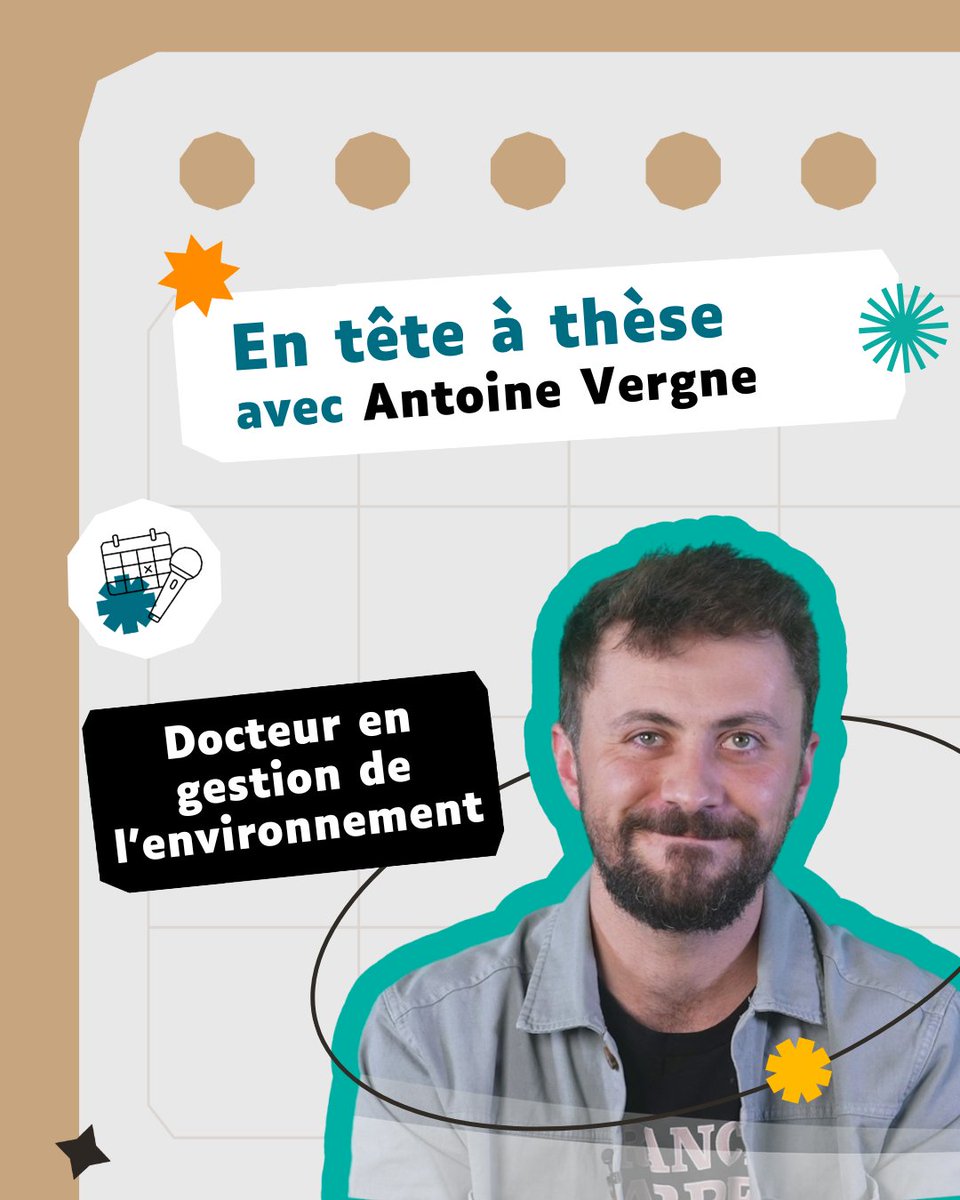💧En Tête à thèse avec Antoine Vergne, aujourd'hui docteur en gestion de l'environnement. Découvrez son parcours atypique et brillant, à la rencontre de la #biologie.

🔗 : puydesciences.uca.fr/espace-enseign…