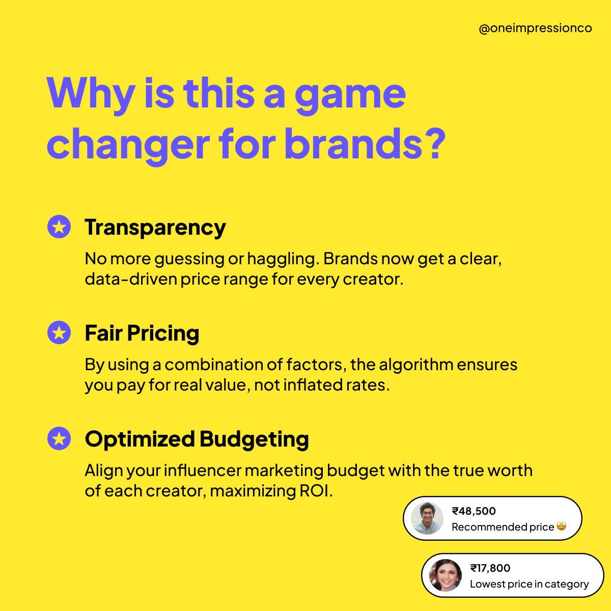 One Impression tweet media