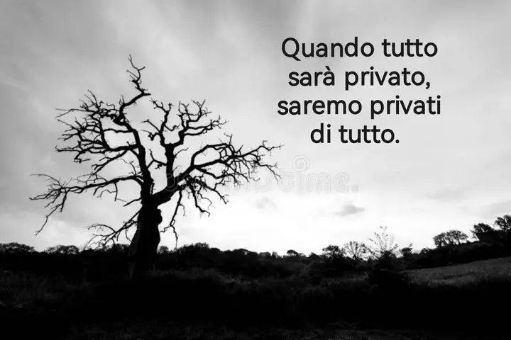 @Frenkie_Woody Ecco il futuro catastrofico che ci aspetta.
Ricordo la litigata con la mia compagna, adesso ex, per andare a firmare e raggiungere il numero di firme per il referendum contro la privatizzazione dell'acqua.