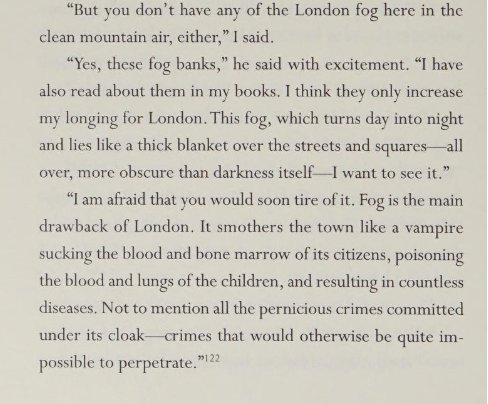 FreedomMethod's tweet image. In the power of darkness, the Swedish and Icelandic translation of Stoker's Novel, Dracula is interested to move to London because of the London fog who both diminishes the sunlight and also obscures the vision of the streets so that few crimes are solved.