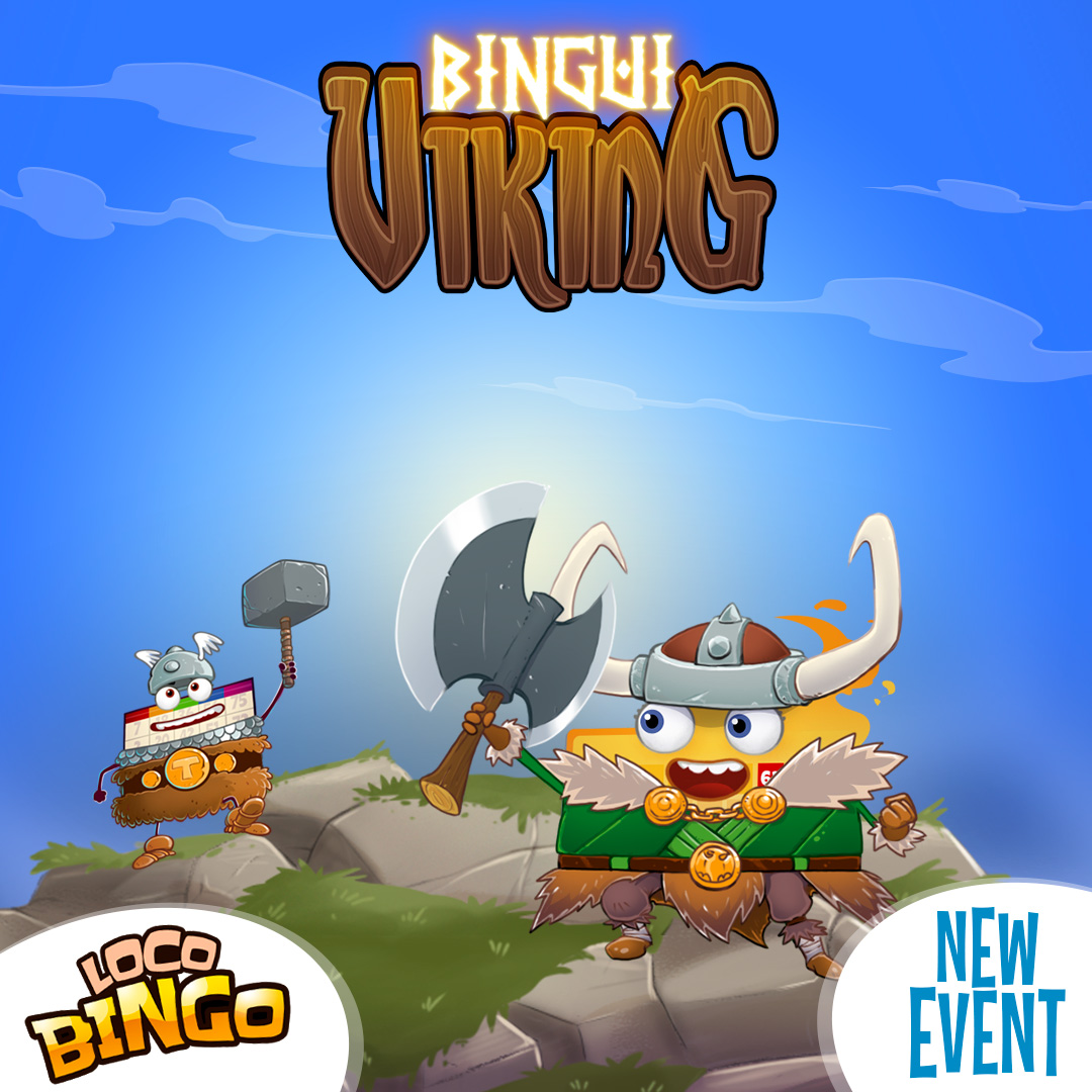 LocoBingo_game's tweet photo. 📣 NUEVO EVENTO: ¡Vikingos abordo! 📯  ¡Comenta con este emoji ❤️  si ya has recogido tu cartón para la sala Bingui Viking en Loco Pass! 

📣 NUOVO EVENTO: Vichinghi a bordo! 📯 

¡Loco Bingoooo! ➡️ https://t.co/kNbCojFZd3 https://t.co/ZBpPRh6HnD