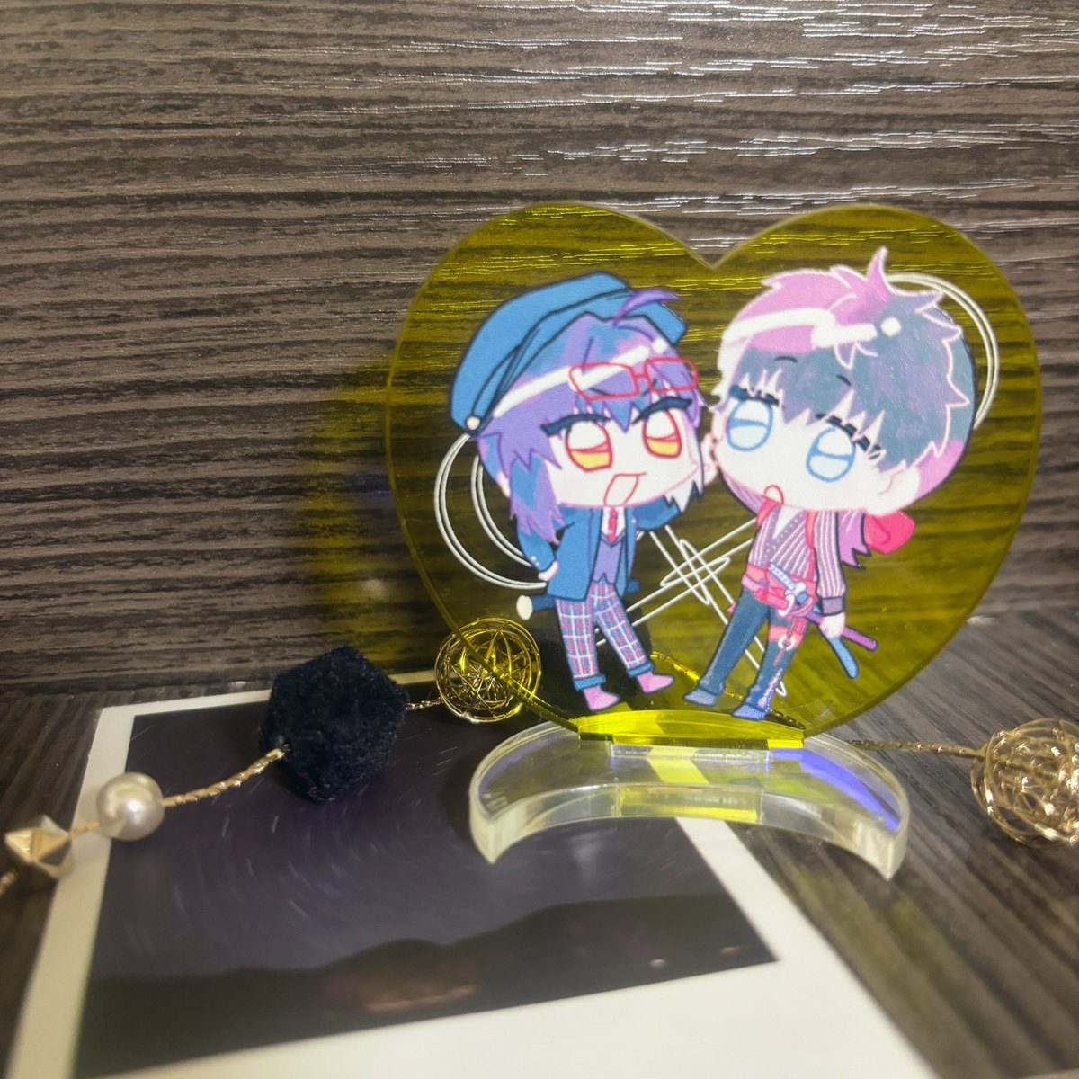 ようやく開封できましためちゃめちゃかわいい！！！！ありがとうございます
#鵠と月夜