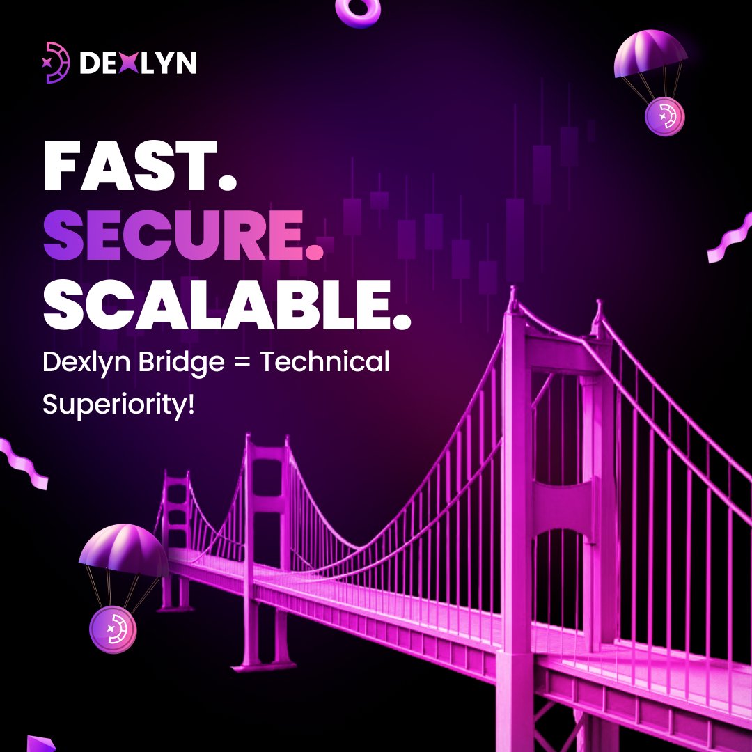 DexlynLabs's tweet image. 💡 What sets Dexlyn Bridge apart?

✨ Security: Advanced audits and innovative measures protect against exploits like reentrancy attacks.
✨ Efficiency: Lightning-fast transactions, low fees, and optimized consensus keep things smooth.
✨ Scalability: Ready to handle massive…