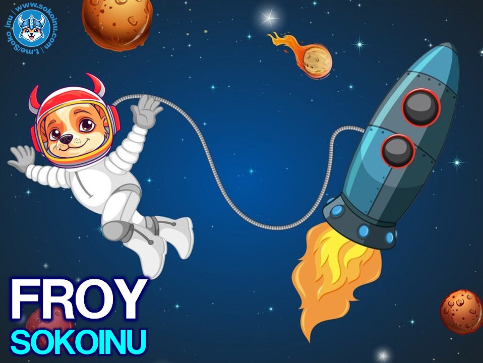 makoto8no1's tweet photo. We've reached space! All we have to do now is touch the moon!

FROYはもう宇宙に居るよ♪

$SOKO
https://t.co/uUaAynPugy

$FROY
https://t.co/JLHCcU9aXb

#FROY
#TON
#JUSTDOMEME
#DYOR
#sokoinuTON
@FroyTon
@SokoinuTON
#SOKOFLY
#ヴィキッヒ https://t.co/u4hCLRPN7D