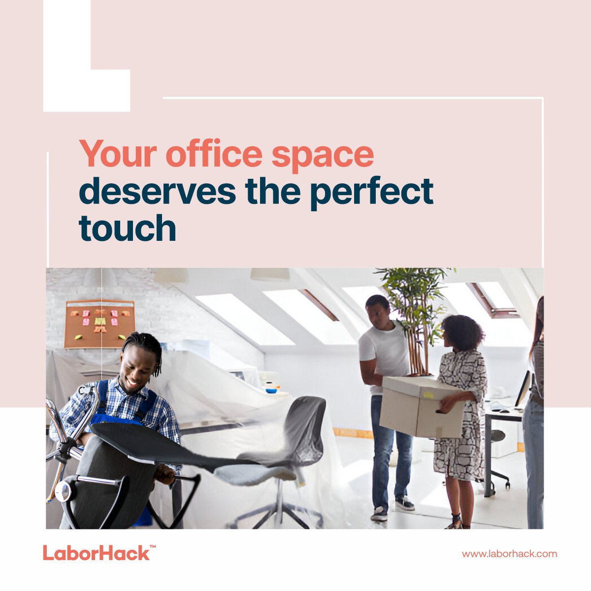 Laborhack_ng's tweet image. Whether you want to update your furniture or create a custom workspace, the right touch can make all the difference.

Visit laborhack.com to hire skilled and well-vetted carpenters for your office needs! 

#CustomDesigns #LaborHack #hireacarpenter #skilledworkers
