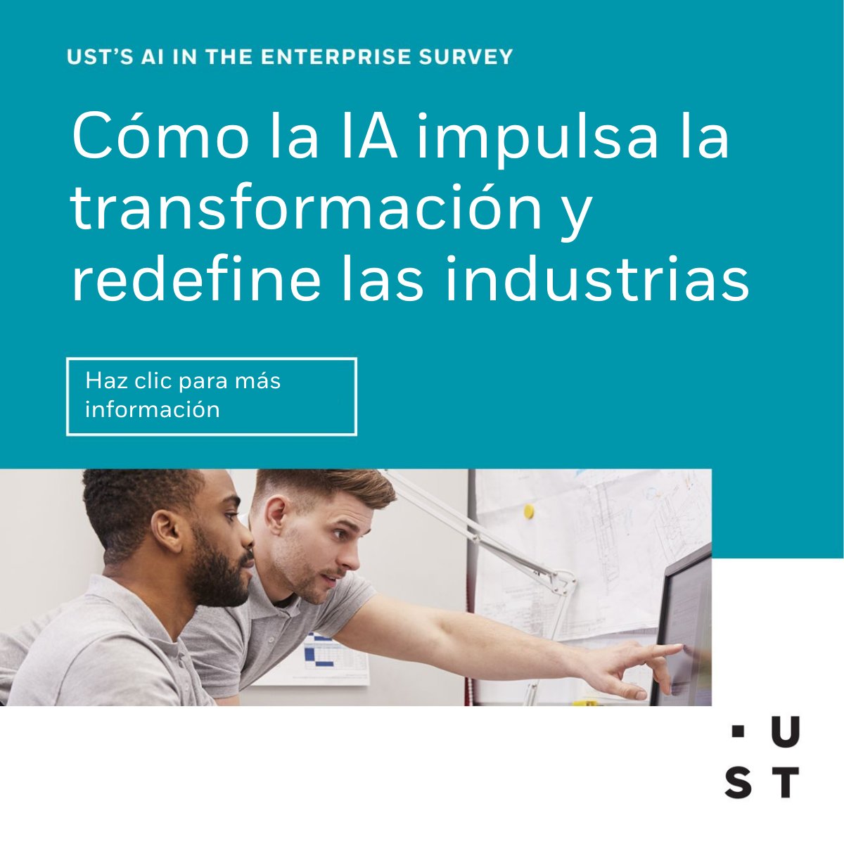 ¿Sabías que el 76% de las organizaciones están experimentando una escasez crítica de habilidades clave? 

Explora las historias de éxito sobre la implementación estratégica de IA que los líderes tecnológicos compartieron en nuestra última investigación: ust.com/es/insights/us…