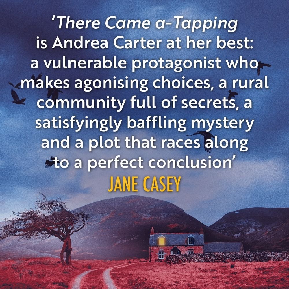 Andrea Carter (@andysaibhcarter) on Twitter photo Ten weeks to publication and some of my favourite writers have said some incredibly generous things about There Came a-Tapping. First up, the amazing <a href="/JaneCaseyAuthor/">Jane Casey</a>. Ten weeks to publication and some of my favourite writers have said some incredibly generous things about There Came a-Tapping. First up, the amazing <a href="/JaneCaseyAuthor/">Jane Casey</a>.