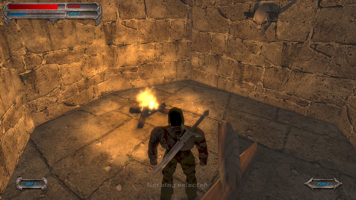 This is one fireplace you can't rest at 😉 #severance #bladeofdarkness #pcgaming #retrogaming #crpg #rpg #arpg #actionadventure