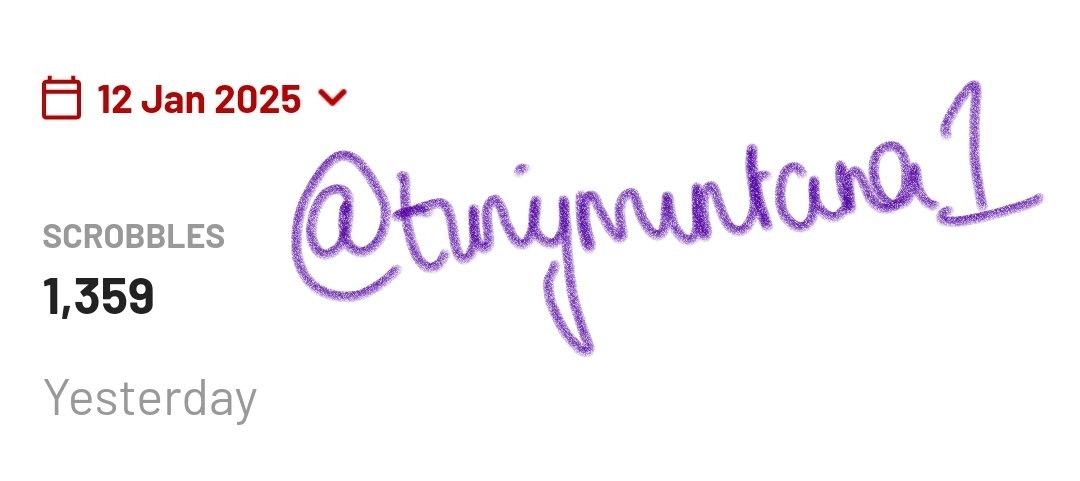 tinym1ntana's tweet photo. Yesterday and today streaming numbers 
12/01 and 13/01

- Apple Music 
- Spotify 
- YouTube Music 
- Amazon Music 
- Deezer 
- Tidal 

#StreamingForBTS
#BTSARMYPROMISE2025 
#BTSARMY 
#BTSisSeven https://t.co/hbbRD7S8uk