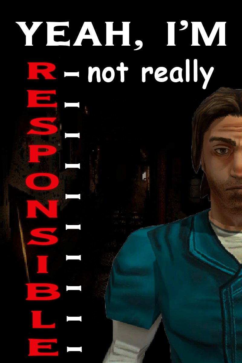 Acronyms isn't his thing too