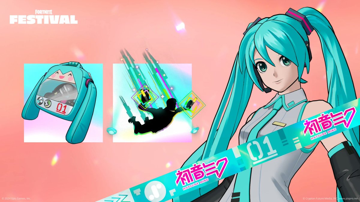 HATSUNE MIKU x FORTNITE LEAKED 🔥

[VIA <a href="/Wensoing/">Wenso</a>]