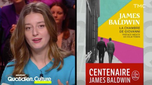 livredepoche's tweet image. « La Chambre de Giovanni » de James Baldwin, immense coup de cœur d’Ambre Chalumeau :
« Un livre culte qui m’a éblouie, sublime, au style absolument magnifique, écrit pas l’une des figures les plus importantes du siècle dernier. »!
@Qofficiel