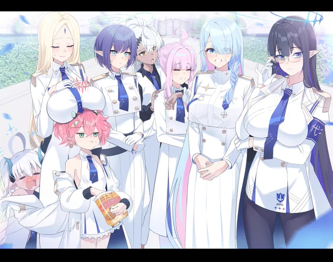 連邦生徒会 #ブルアカ #BlueArchive 