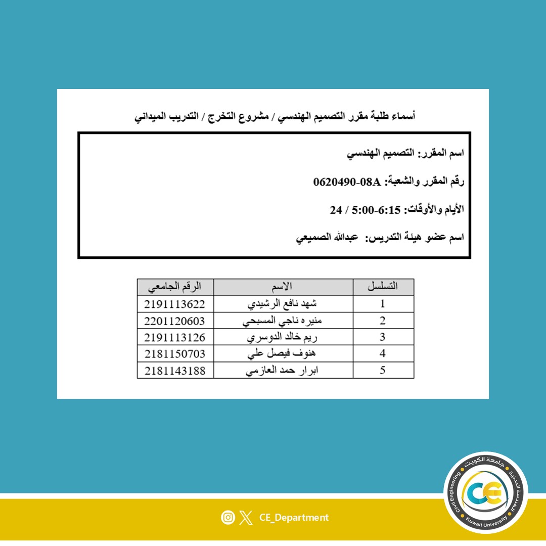 Civil Engineering KU tweet media