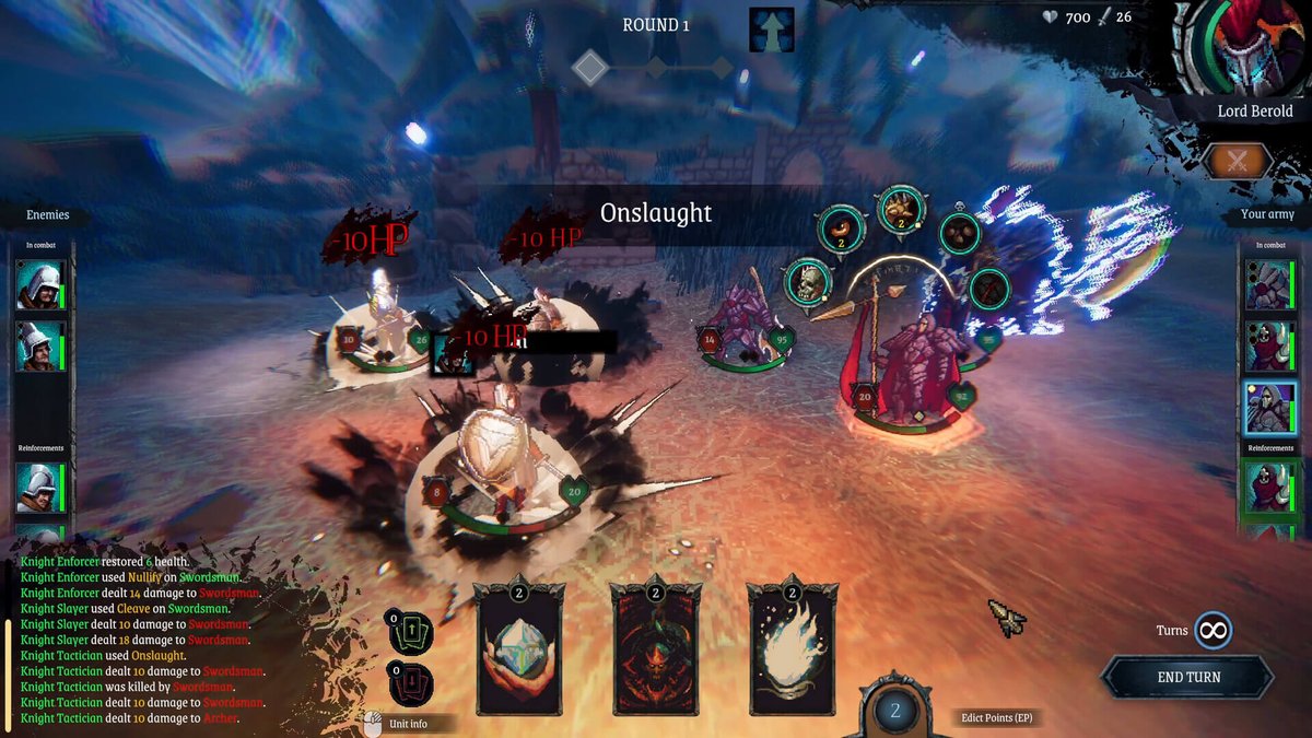 turnbasedlovers's tweet photo. Become The Final Boss In Lords of Ravage - Free Prologue Available Now
https://t.co/Bh8gylpl6D
#turnbased #indiegame #indiedev #MondayMotivation #RPG #LordsOfRavage https://t.co/6CeWOUxiQz