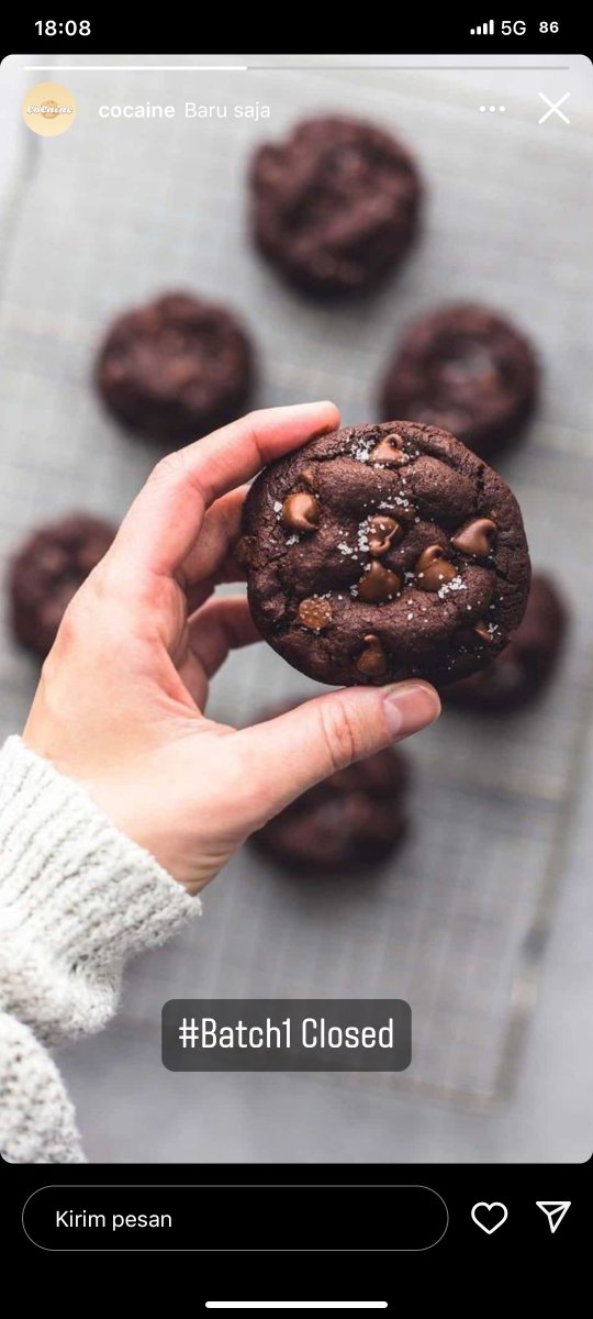 elvcaine's tweet photo. [🍪] Co.Caine Order
         #Batch1 Closed https://t.co/3vnvAQWpDG
