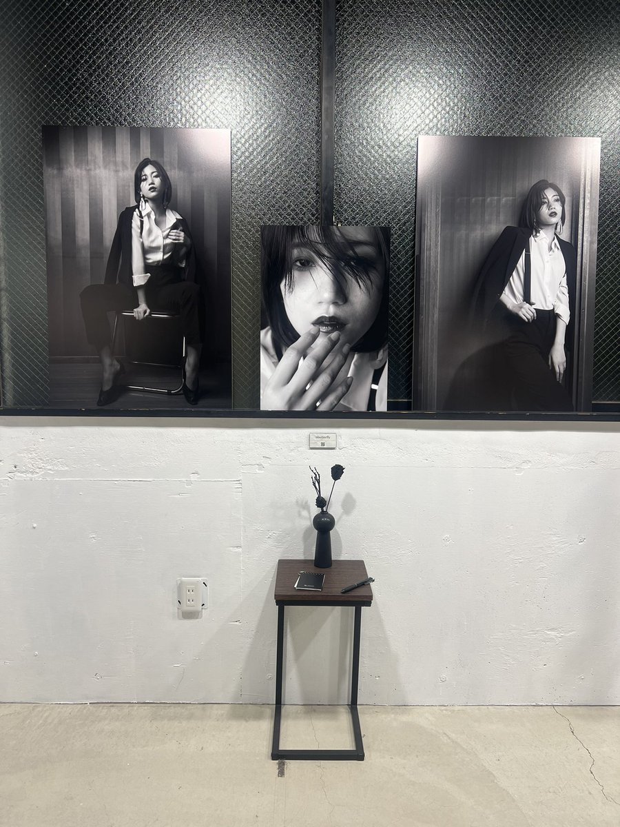 #きむかな展
無事終了しました！
たくさん方にご来場頂き誠にありがとうございました！

今回はLeica M11 monochrom
による撮り下ろしでした。
スタイリッシュでかっこいい雰囲気を目指しました。
見て頂きありがとうございました！