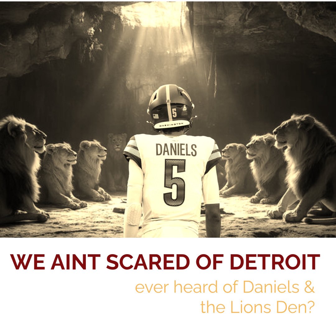 We not saying we gonna win.
But we ain’t accepting that we gonna lose.
We just believe ANYTHING is possible!
So we’ll see you in the Lions Den!
Lettttt’s GOOOOOOOOOOO!