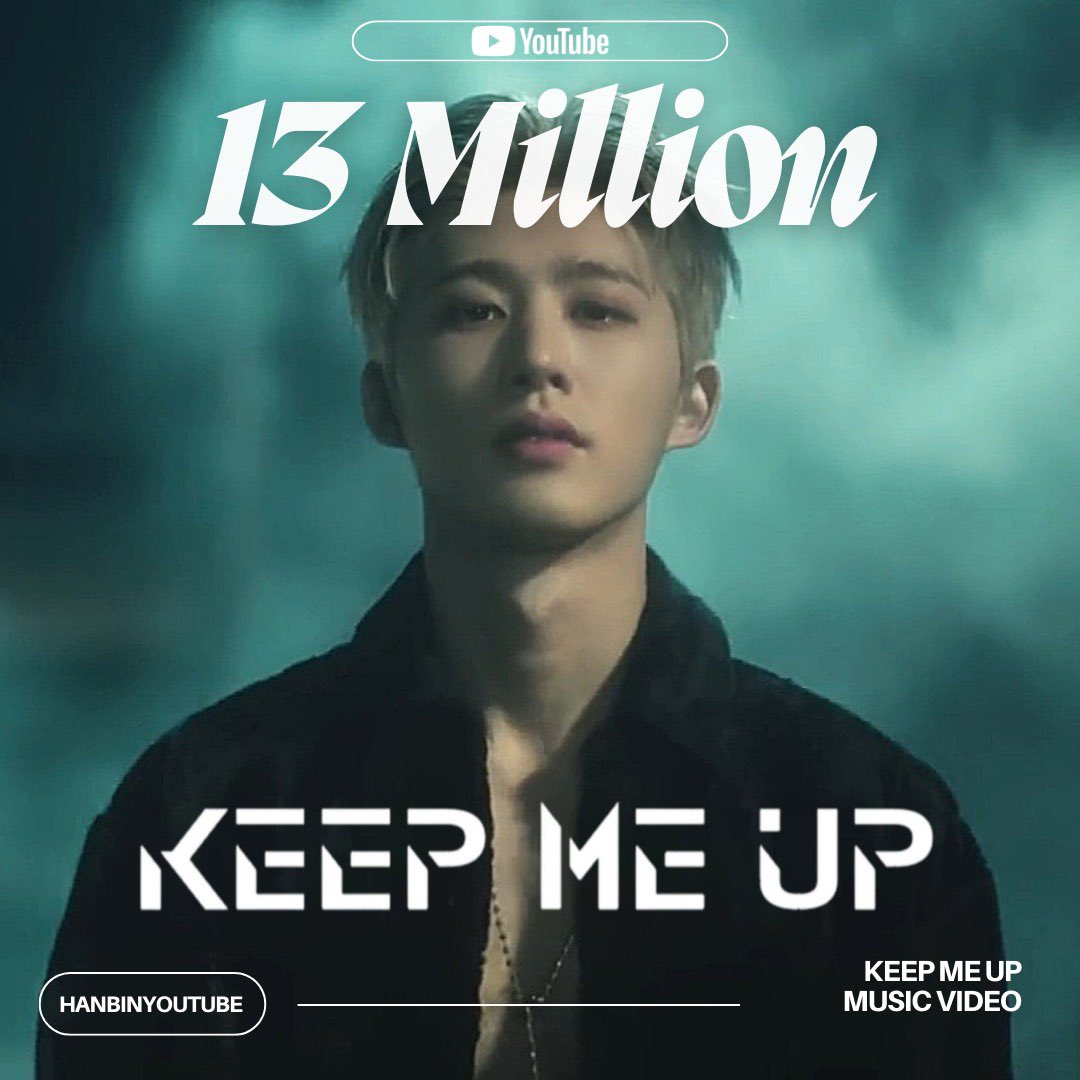 hanbinyoutube's tweet photo. CONGRATULATIONS!
B.I 비아이 - 'Keep Me Up' M/V has reached 13M views and 364K likes 🥳
Watch, like, comments and share
🔗 https://t.co/3FPPAT89QO
#BI #KEEPMEUP #비아이 #HANBIN
@shxx131bi131 @BI_131official https://t.co/zQCpQmEYLL