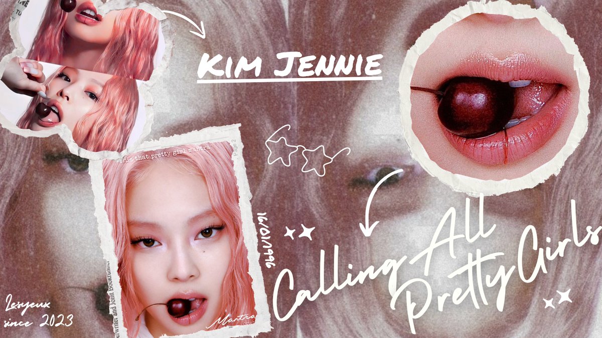 ᨳິ♥︎ദິ In the behalf of 𝗝𝗲𝗻𝗻𝗶𝗲's birthday; us, 𝗟𝗲𝘀𝘆𝗲𝘂𝘅, wholeheartedly opening any precious slot for all 𝗝𝗲𝗻𝗻𝗶𝗲's RP-ers to take. It so easy yet peasy joining! Follow us, reply nick + usn below, and tag any 𝗝𝗲𝗻𝗻𝗶𝗲𝘀 faces. Good luck &amp; see you! ♡