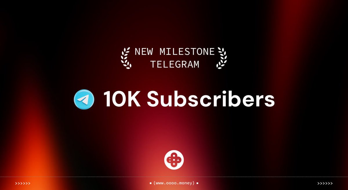 oooo_money's tweet photo. 🔥Exciting Milestone Alert! 

Our Telegram community has now reached an incredible 10,000 subscribers! 🎉

A huge thank you to each and every one of you for your unwavering support. We’re just getting started! 🙌

Join now: https://t.co/INe5v3zp3n