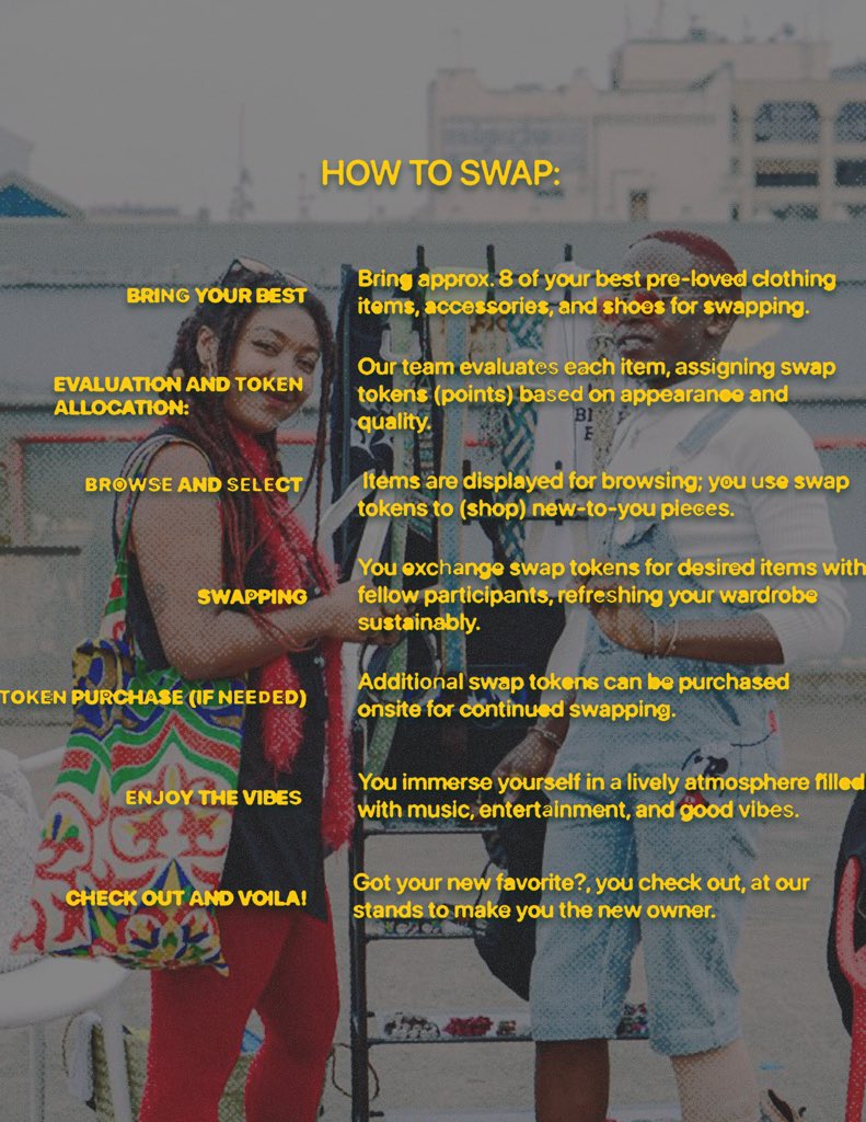 TheSwapCircle's tweet photo. Hello #Nakuru !!
How’s your new year coming along? Are you decluttering? looking to explore a different style this year? Or simply you want to get clothes without breaking the bank!
The Swap circle will be hosting our first Clothes swapping event in Nakuru at #KijaniKafe https://t.co/gxOgvVwsmj