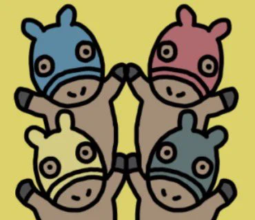 ゆるいお馬さんたち。 