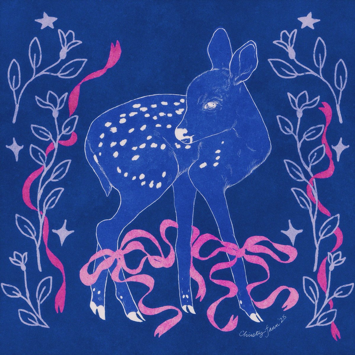 Bow fawn 🎀
