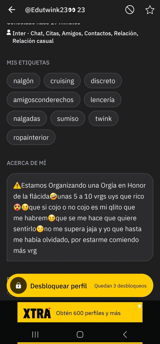 Buscodiver90772's tweet photo. Literal apenas empecé a decir la verdad se ardió,hasta puso su cuenta de twiter,y pues lo que paos hace años es que me un vato me coqueteaba y yo caí,no sabia que tenia novia el wey,y me acusaron de rompehogares,a él se lo conté y aún así me difamo xd,fin del hilo por ahora .... https://t.co/57gPCrkFuE
