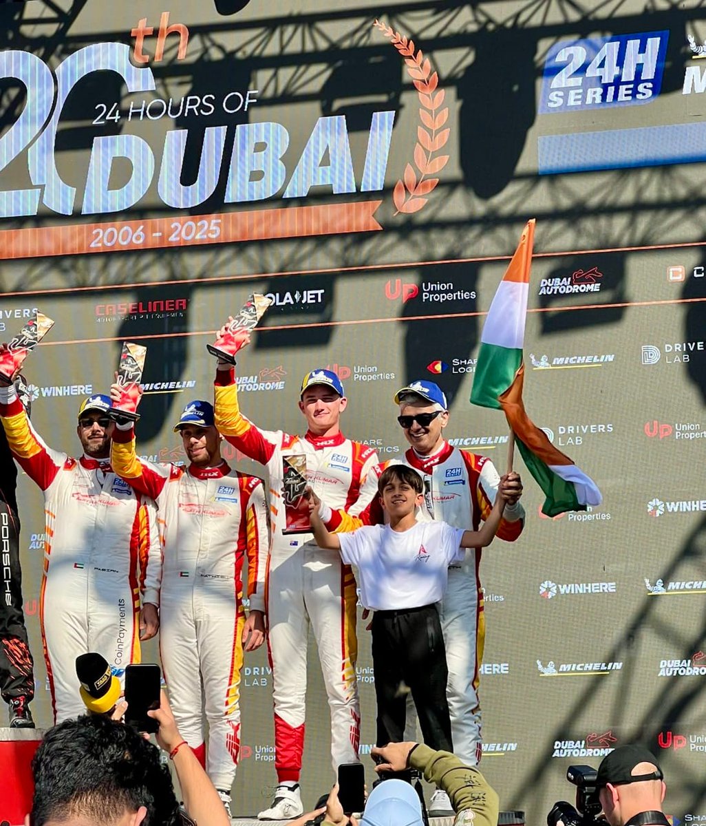 Deputy CMO, Andhra Pradesh (@apdeputycmo) on Twitter photo Heartfelt Congratulations to Thiru Ajith Kumar Avl, and the Ajith Kumar Racing Team <a href="/Akracingoffl/">Ajithkumar Racing</a> , for securing 3rd place in the 991 category and winning the "Spirit of the Race" award in the GT4 category at the Dubai 24H race! Overcoming the challenges with such great Heartfelt Congratulations to Thiru Ajith Kumar Avl, and the Ajith Kumar Racing Team <a href="/Akracingoffl/">Ajithkumar Racing</a> , for securing 3rd place in the 991 category and winning the "Spirit of the Race" award in the GT4 category at the Dubai 24H race! Overcoming the challenges with such great