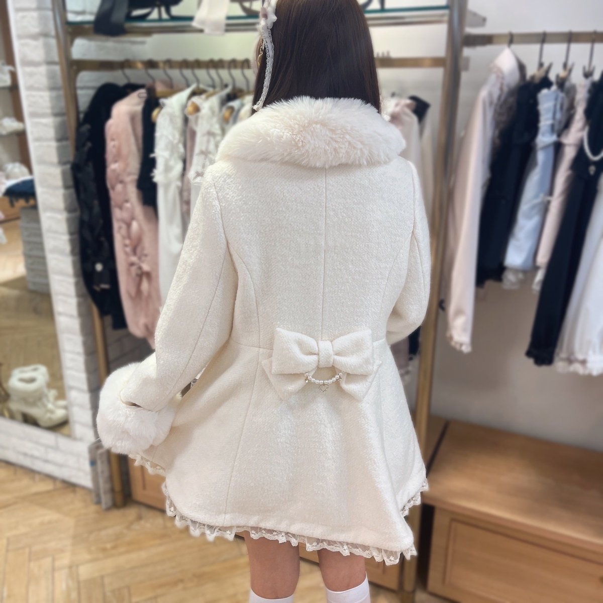❤︎ 𝐋𝐈𝐙 𝐋𝐈𝐒𝐀 近鉄Pass'e店 ❤︎ #ビジューリボンミニ丈A