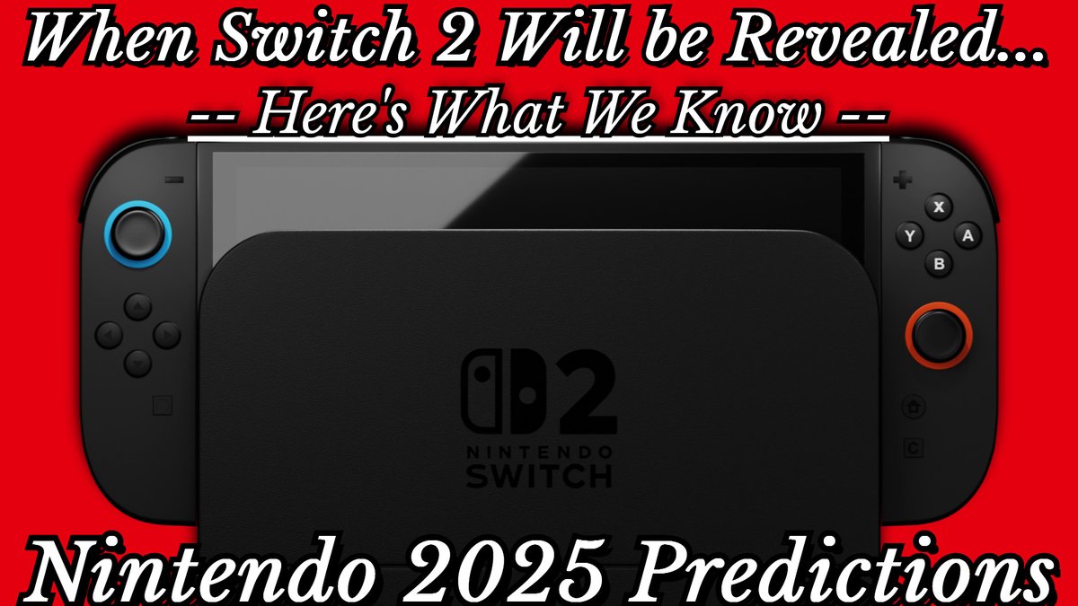 NateTheHate2's tweet image. Nintendo 2025 Predictions: When Switch 2 Will be Revealed, Major 3rd Party Support, 3D Mario & More (ft. MVG)
When will Nintendo reveal the Switch 2? We discuss when Nintendo may reveal the system & what's next for Nintendo & the Switch in 2025.
youtu.be/RWifbMkXe_4