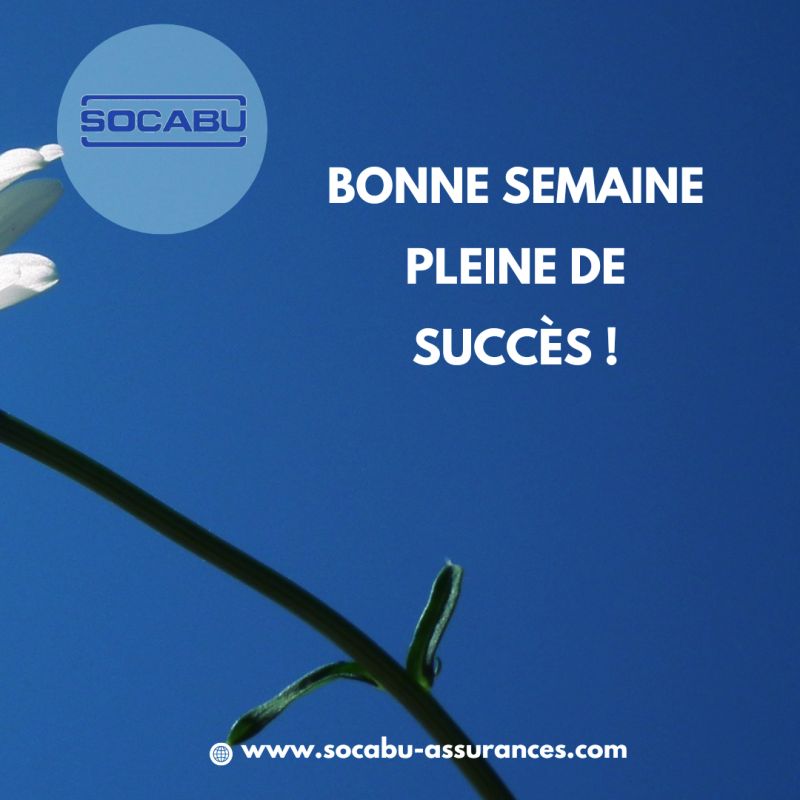 Que cette nouvelle semaine soit remplie d’opportunités et de moments inspirants. L'assurance #SOCABU est là pour vous accompagner et vous soutenir dans tous vos projets.
#Burundi #assurance