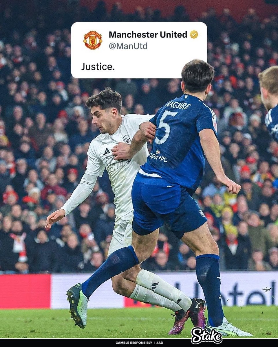 UtdKiah's tweet photo. Iconic tweets by football clubs, A Thread

1. Manchester United, after their win against Arsenal in the FA Cup, overcoming questionable refereeing decisions. https://t.co/Hw8gC8ZJDx