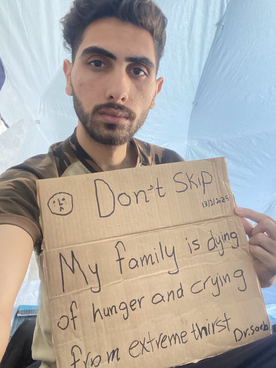 Dr_SaebGaza's tweet photo. My family is dying now, there is no one by my side. Do not let us die of hunger 😭😭

https://t.co/m2th9ERtsR https://t.co/WATHndSXiD