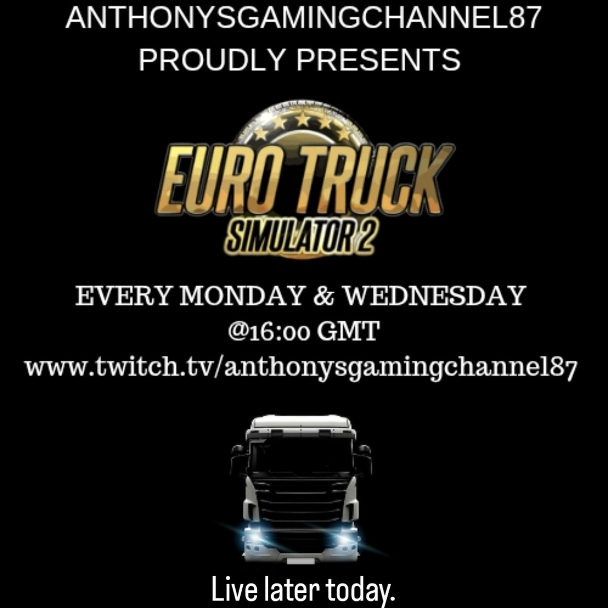 Good morning, unfortunately today's stream is cancelled, hopefully we will be back tomorrow.