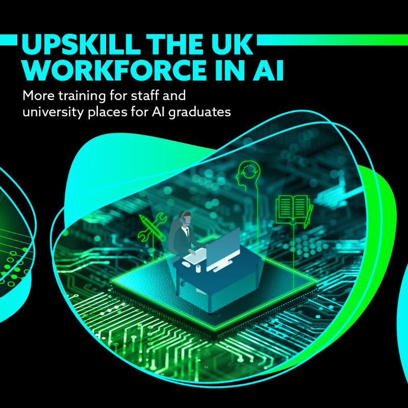 SciTechgovuk's tweet photo. The benefits of AI will be unleashed across the UK under a new AI Opportunities Action Plan.
 
We’re taking forward 50 recommendations which will revolutionise public services and make the UK irresistible to AI firms looking to start or scale their business.