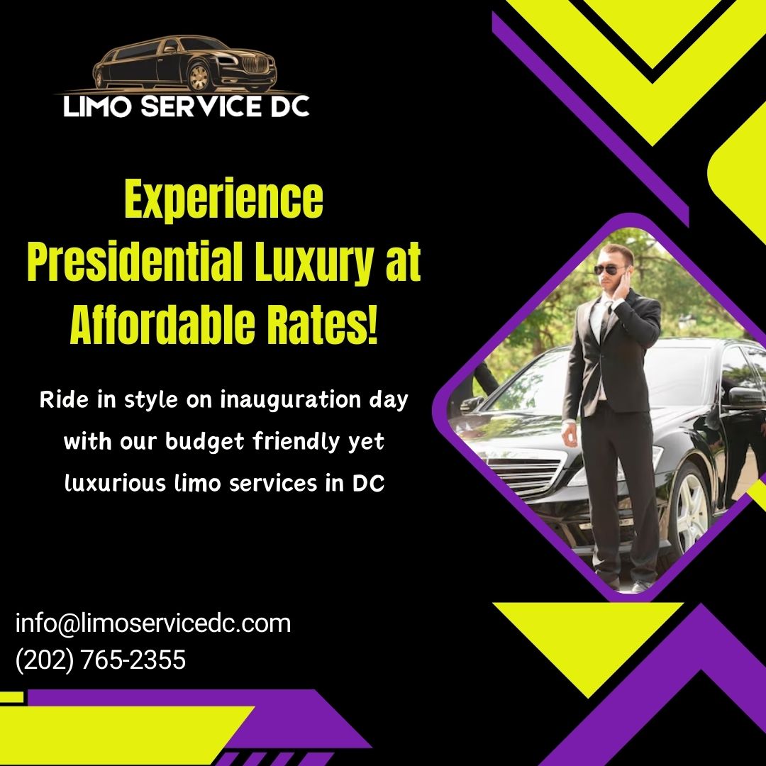 limoservicedcva's tweet photo. ๐โจExperience luxury without breaking the bank!
๐Book now: (202) 765-2355
Visit: https://t.co/FCvhjYq5Pt
#AffordableInaugurationLimoServiceDC #BookLimoForInaugurationDC #DCChauffeurServiceForInauguration #DCLimoRentalsForInauguration #DCLimoServiceForInauguration #DCLimoService https://t.co/yyVLhEt4oT