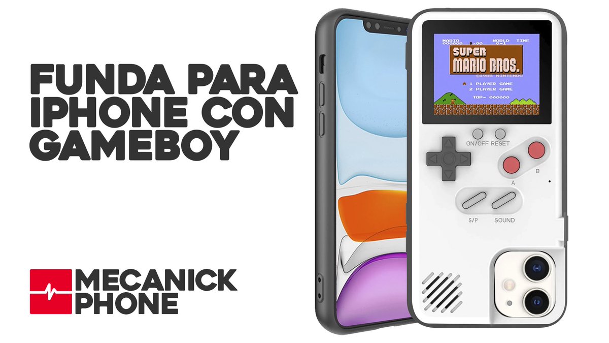 ⚡ ⚡️⚡️FLASH SALE ¡Exclusiva en web!
Ahora los envíos son GRATIS.

FUNDA PARA IPHONE CON 36 JUEGOS GAMEBOY mecanickphone.com/#!/FUNDA-PARA-…
