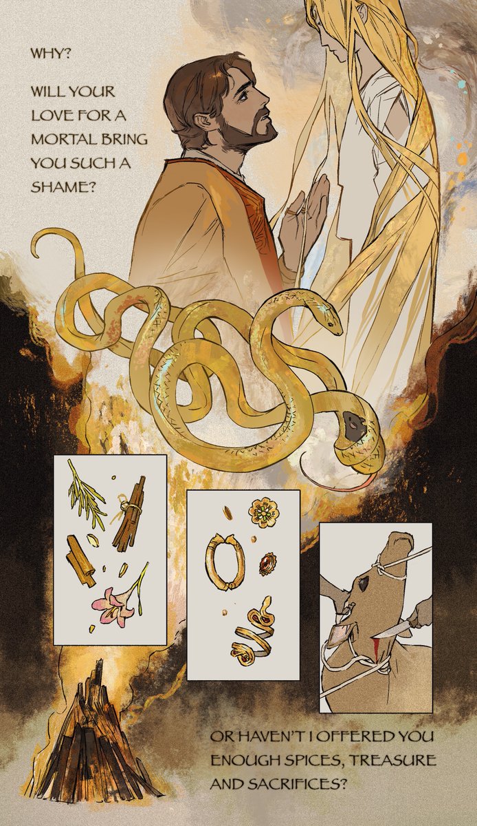 auroradiation_'s tweet image. Admetus &amp;amp; Apollo.