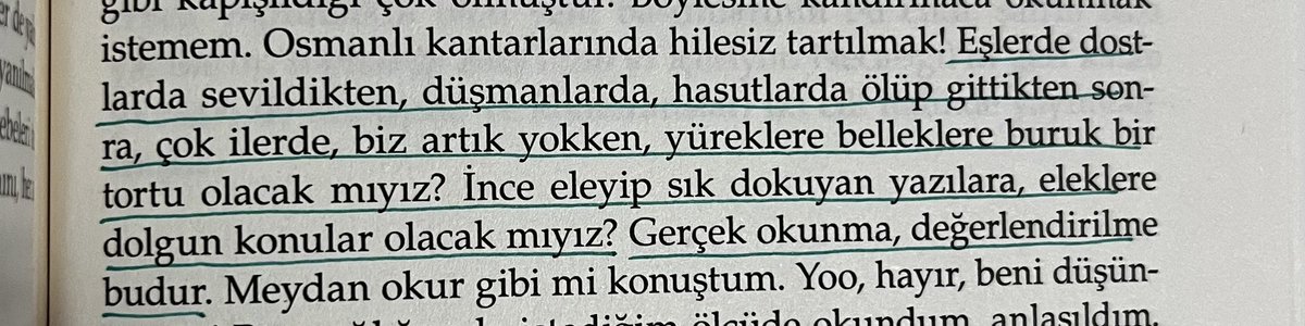 + Ve yukarıdaki okumaları, incelemeleri aslında Necatigil'in şu merakına da bir cevap niteliğinde😊